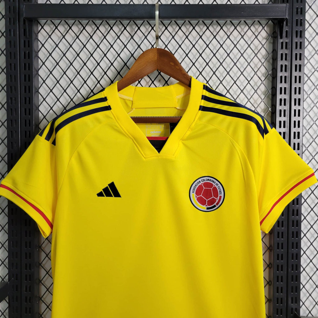 Colombia 2022 Home Stadium Jersey - Fans Version - Unitedfutballjersey