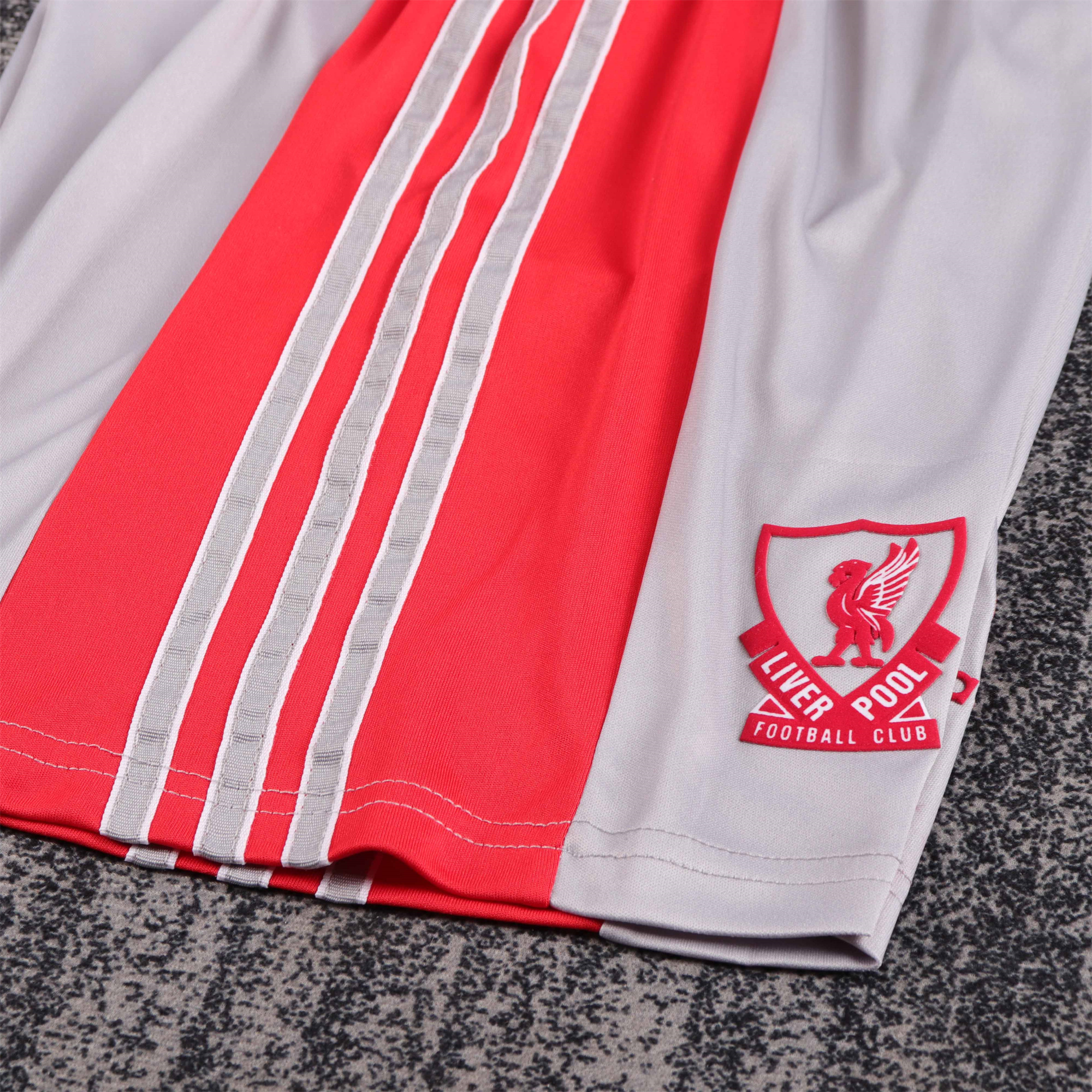 Retro Liver.pool 1989-91 Away Kids Kit - Unitedfutballjersey