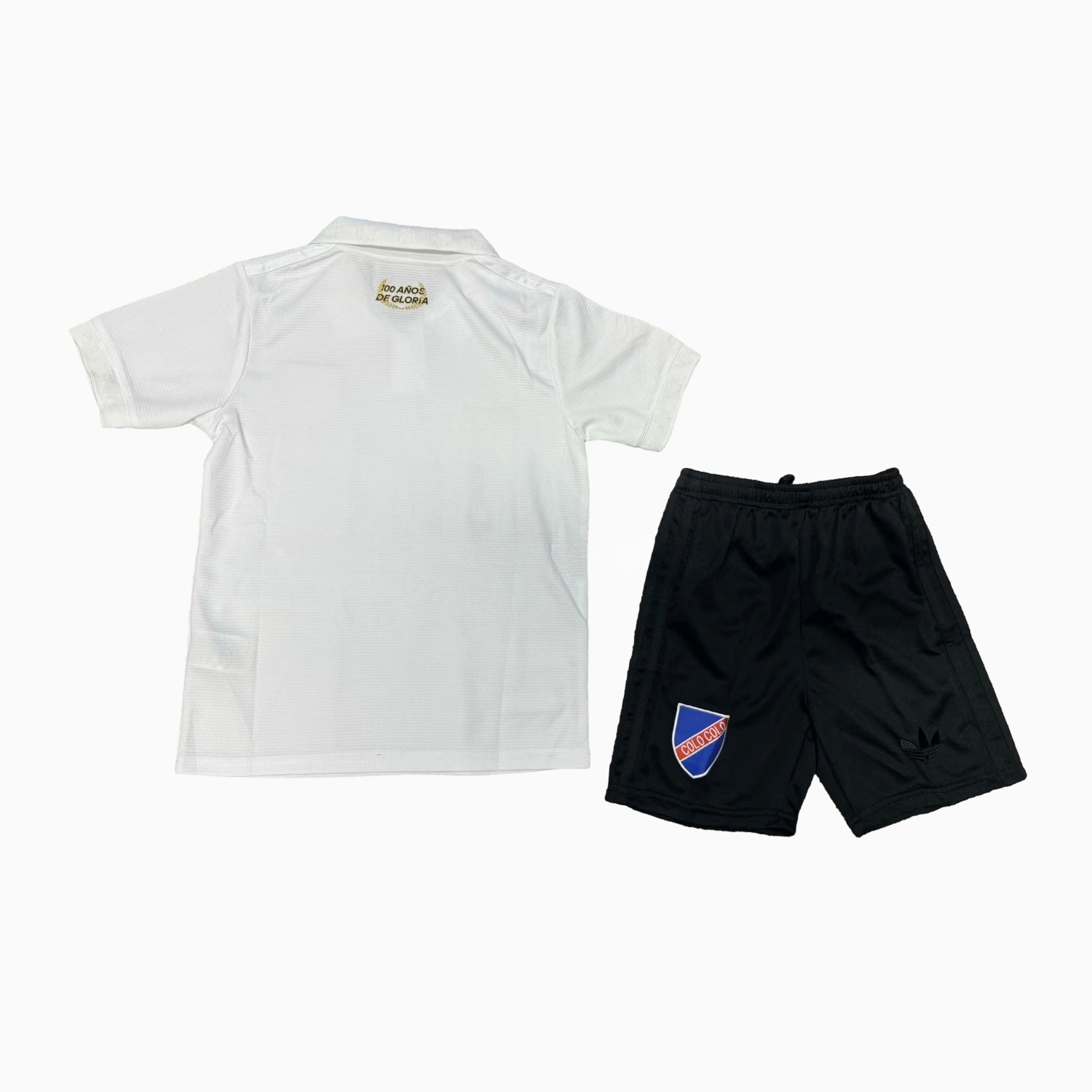 Colo Colo 2025 Centenary Special Edition Unsponsored Kids Kit - Unitedfutballjersey
