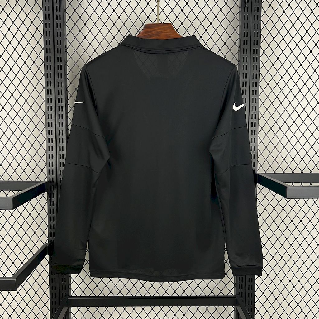 Retro Brazil 2004 Black GK Special Long Sleeves Jersey - Unitedfutballjersey