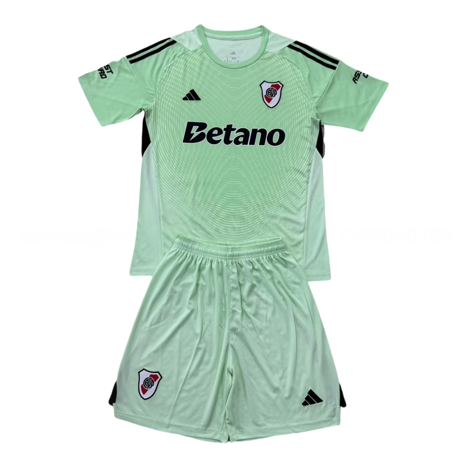 River Plate 25-26 Green Goalkeeper Men's Adult Jersey Set - Fans Version - Unitedfutballjersey