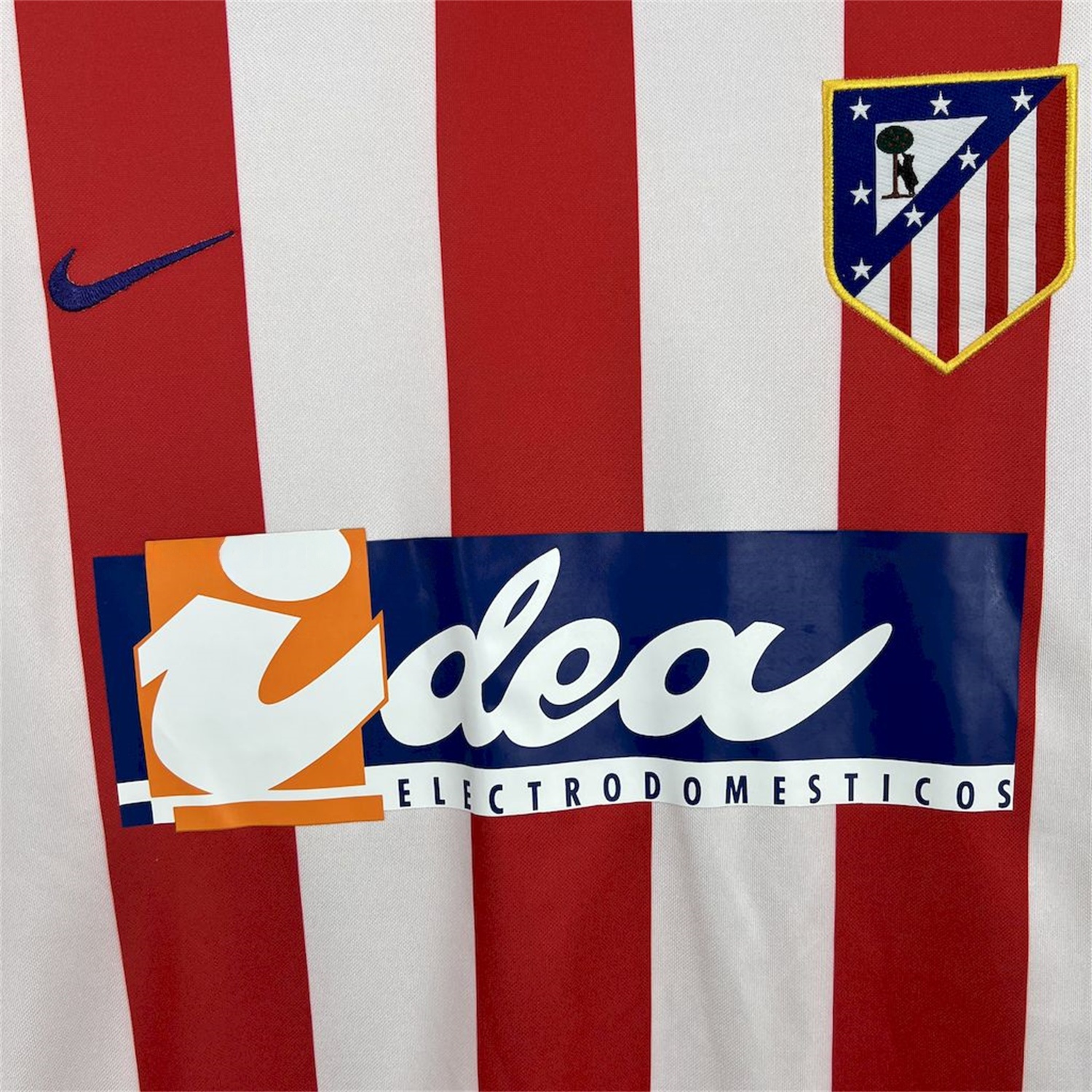 Retro Atletico Madrid 2002-03 Home Jersey - Unitedfutballjersey