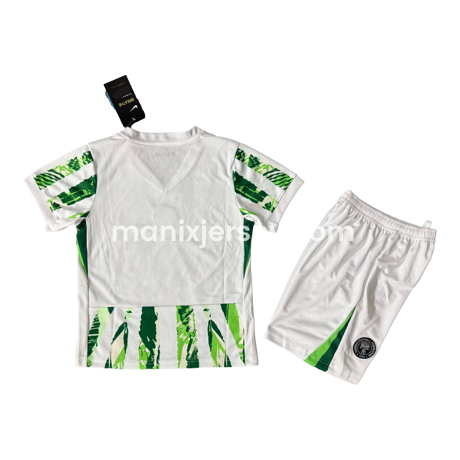 Nigeria Women 25-26 Away Kids Kit - Unitedfutballjersey