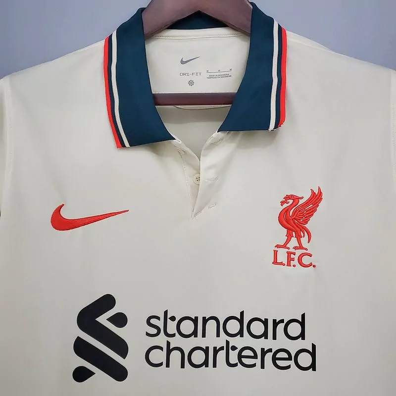 Liverpool Retro 21-22 Away Stadium Jersey - Fans Version - Unitedfutballjersey