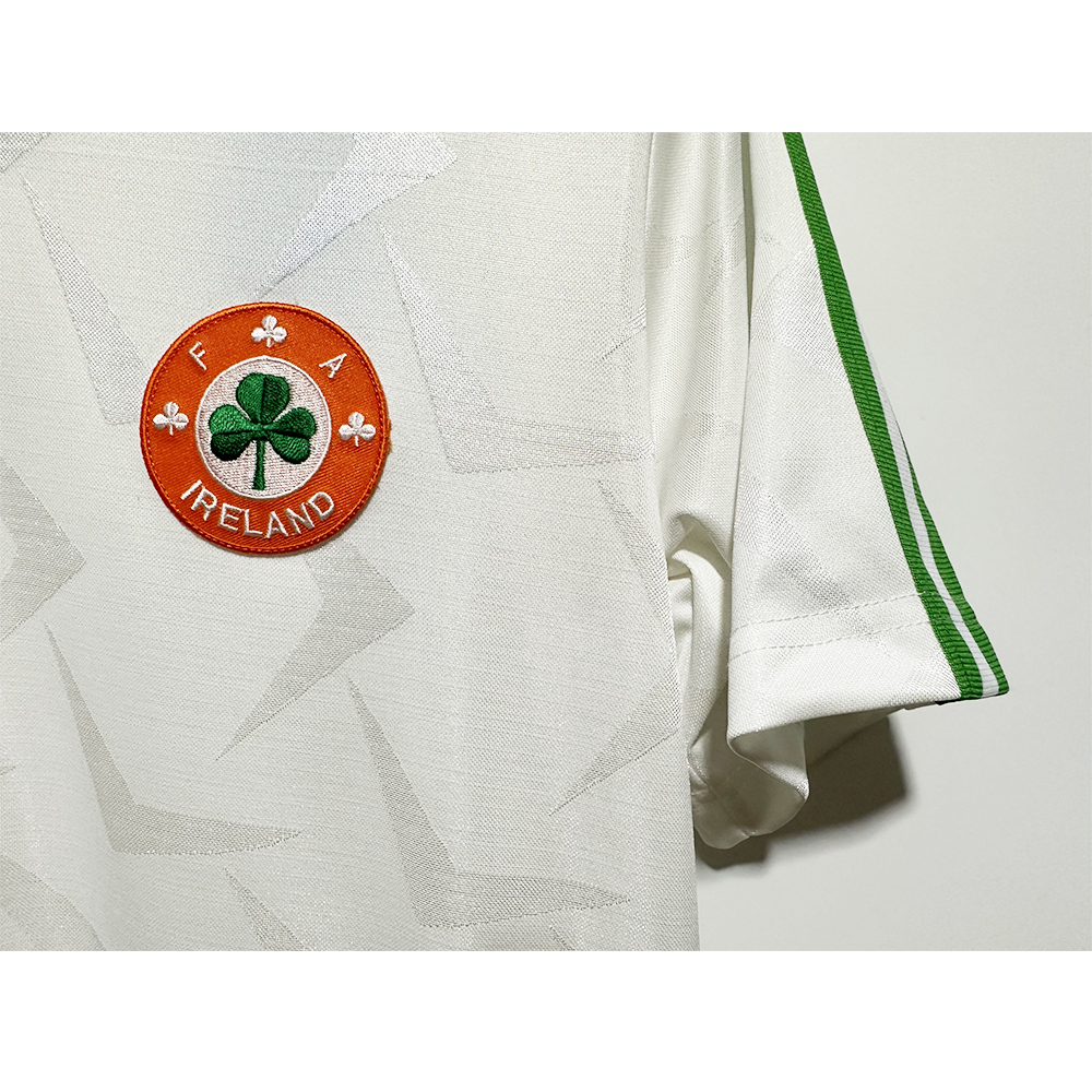 Retro Ireland 1990 Away Unsponsored Jersey - Unitedfutballjersey