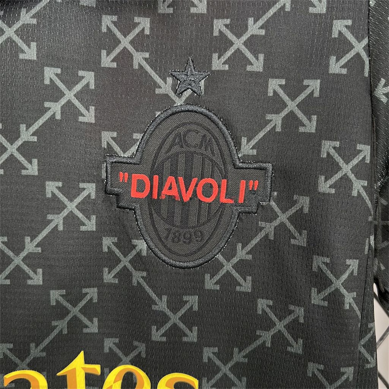 AC Milan 24-25 Fourth “Diavoli” Special Edition Kids Kit - Unitedfutballjersey