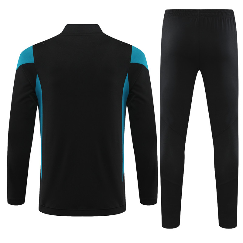 Germany 23-24 Long Sleeve Training Set -Black - Unitedfutballjersey