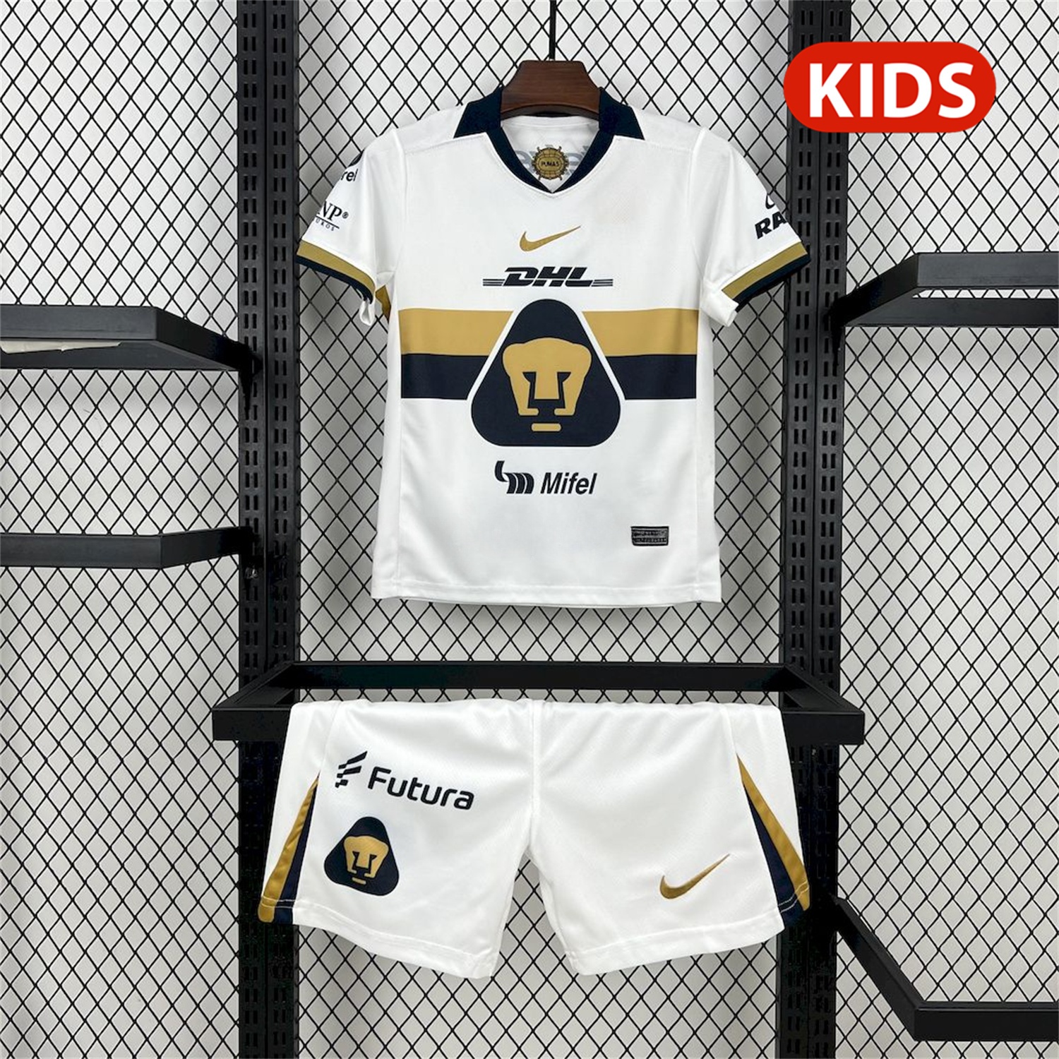 Pumas UNAM 25-26 Home Kids Kit - Unitedfutballjersey