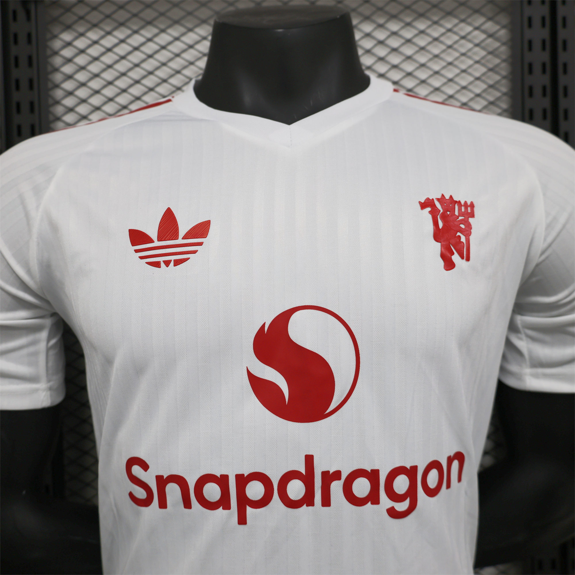 Manchester United 24-25 White Special Edition Jersey - Player Version - Unitedfutballjersey