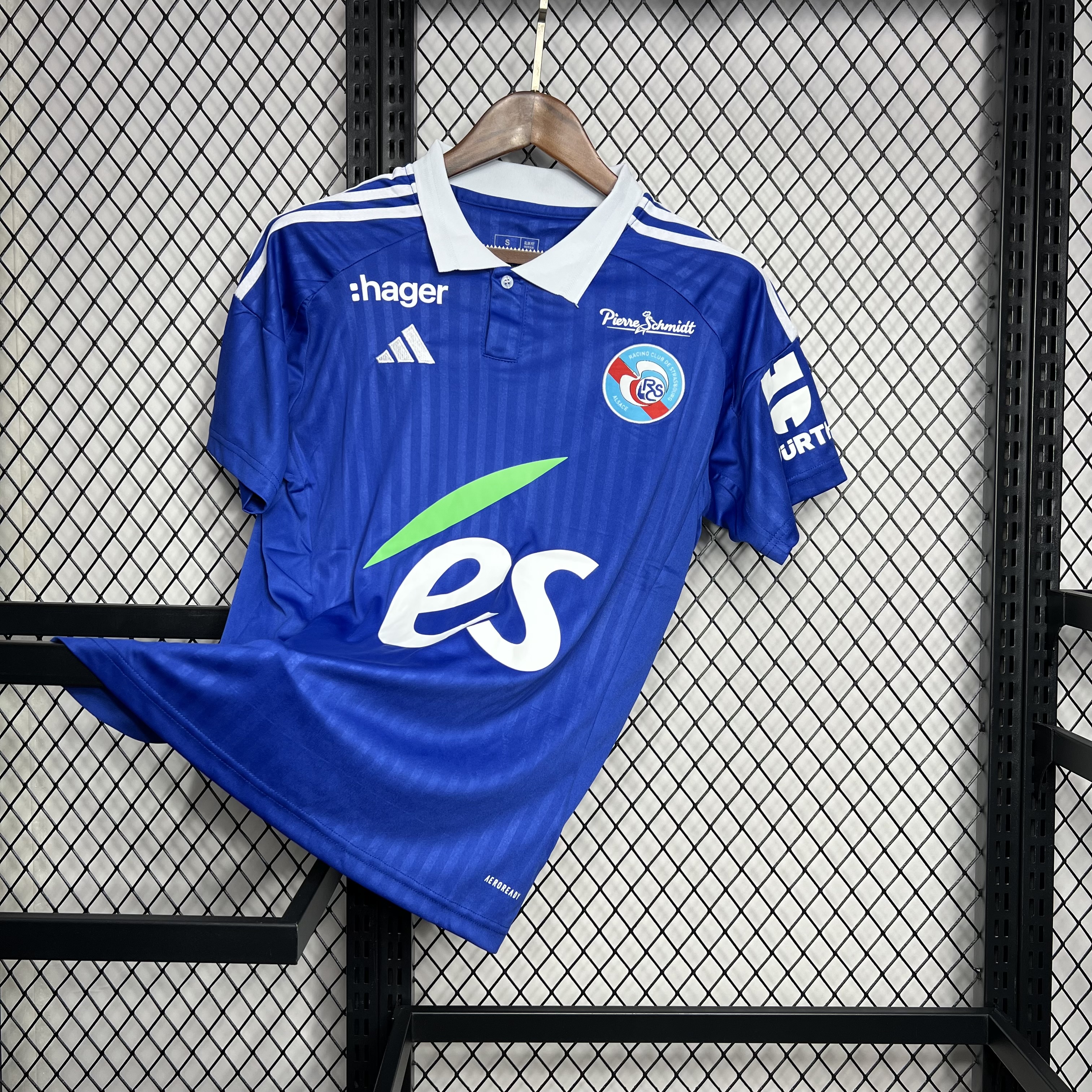 Strasbourg 24-25 Home Stadium Jersey - Fans Version - Unitedfutballjersey