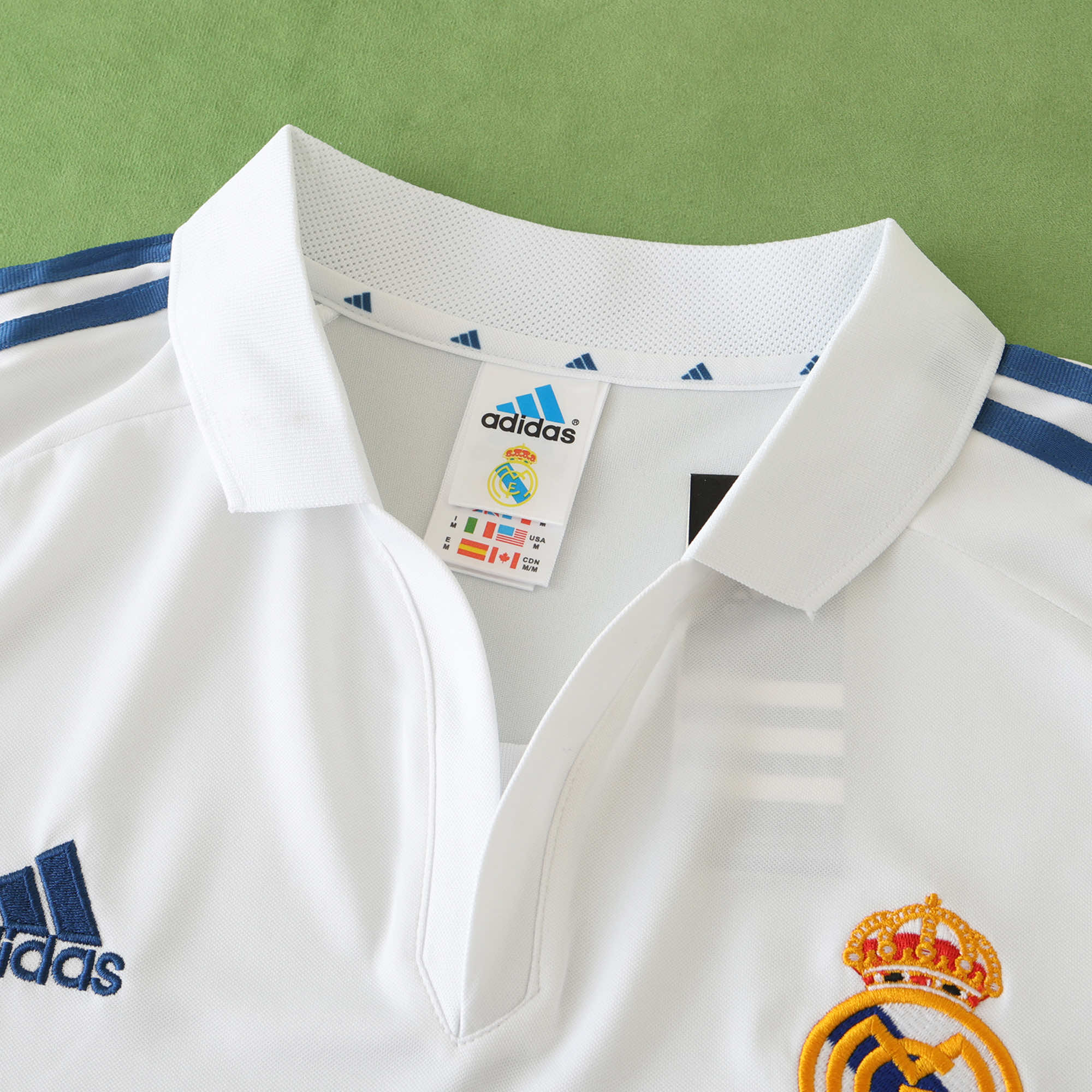 Retro Real Madrid 2001-02 Home Jersey - Unitedfutballjersey