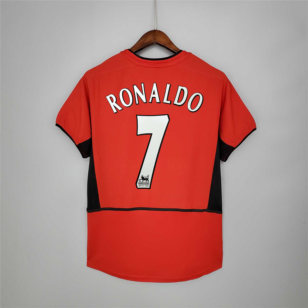 Retro Manchester United 02-04 Home Jersey - Unitedfutballjersey