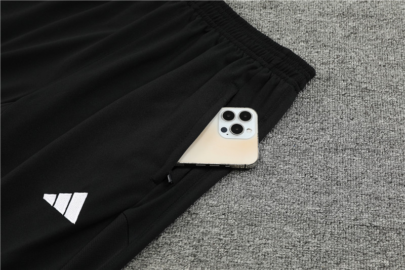 Algeria 23-24 Kids Long Sleeve Training Set Black - Unitedfutballjersey