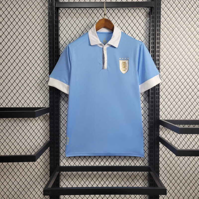 Uruguay 2024 Home Stadium Jersey - Fans Version - Unitedfutballjersey