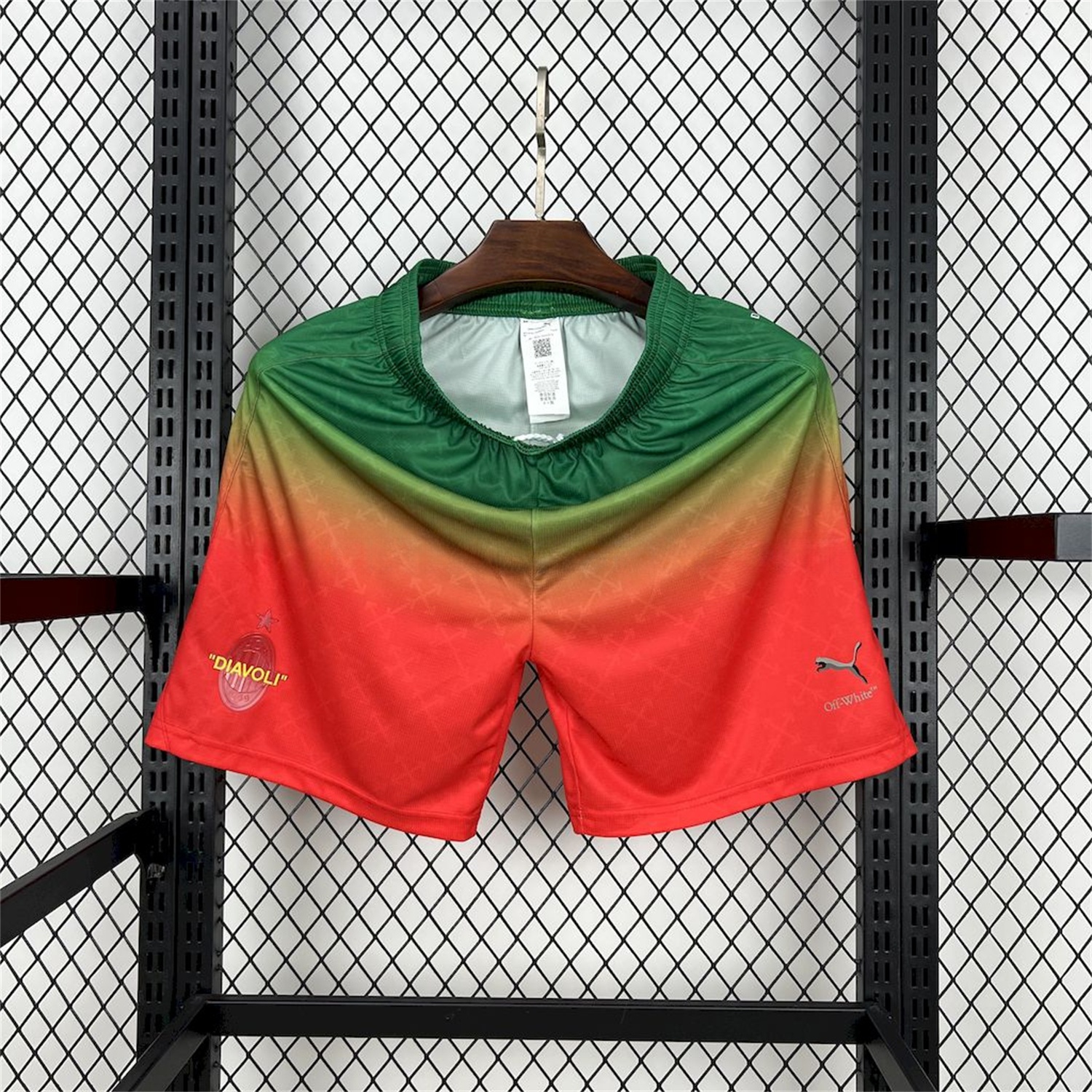 AC Milan 24-25 Fourth Red “Diavoli” Special Edition Shorts - Fans Version - Unitedfutballjersey