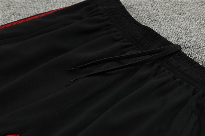 Manchester United 23-24 Kids Long Sleeve Training Set Red Camouflage - Unitedfutballjersey