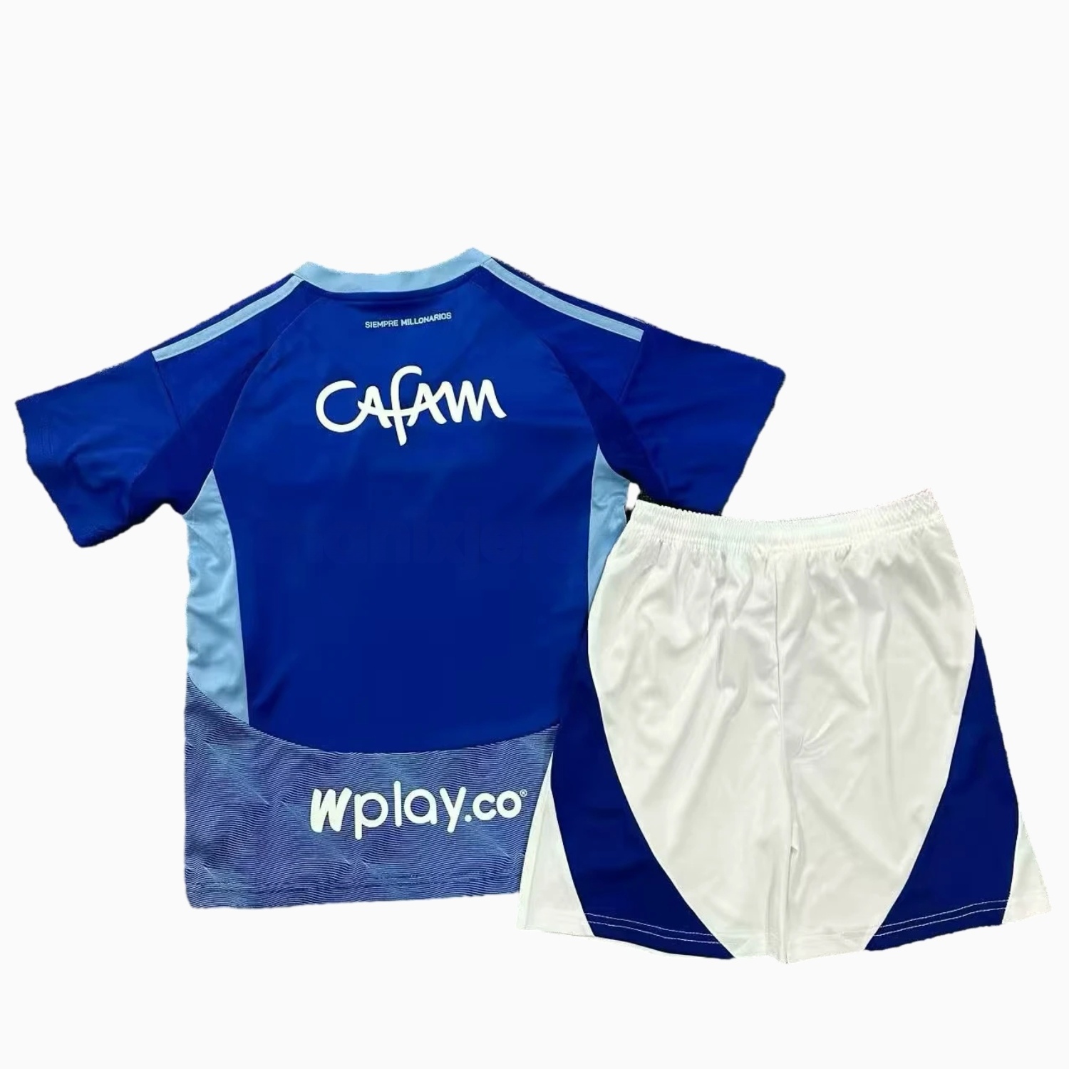 Millonarios 25-26 Home Kids Kit - Unitedfutballjersey