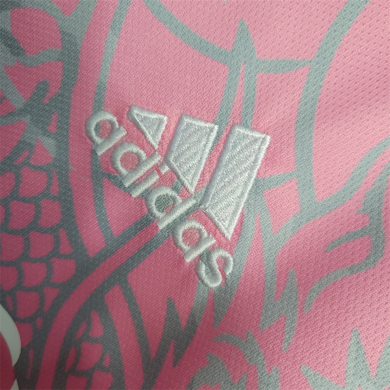 23/24 Real Madrid Dragon Pink Jersey - Fans Version - Unitedfutballjersey