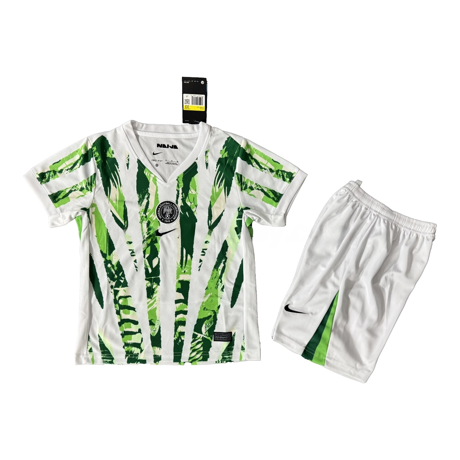 Nigeria Women 25-26 Away Kids Kit - Unitedfutballjersey