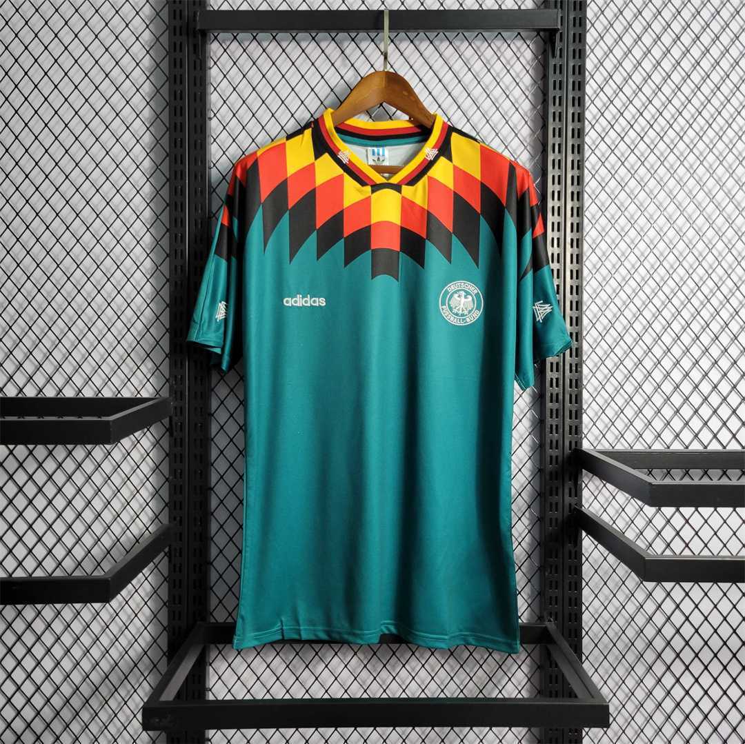 Retro Germany 1994 Away Stadium Jersey - Unitedfutballjersey