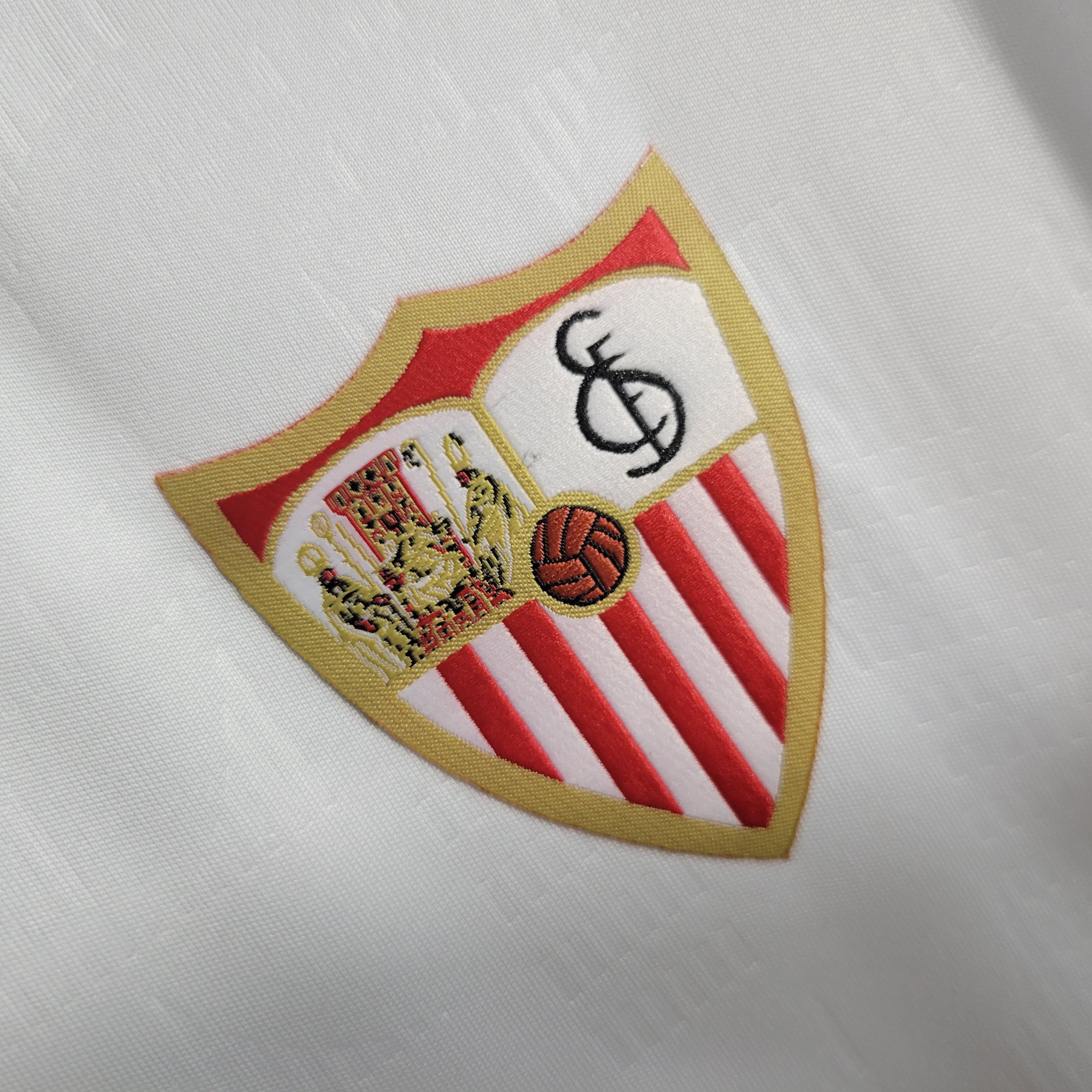 Sevilla 23-24 Home Stadium Jersey - Fans Version - Unitedfutballjersey