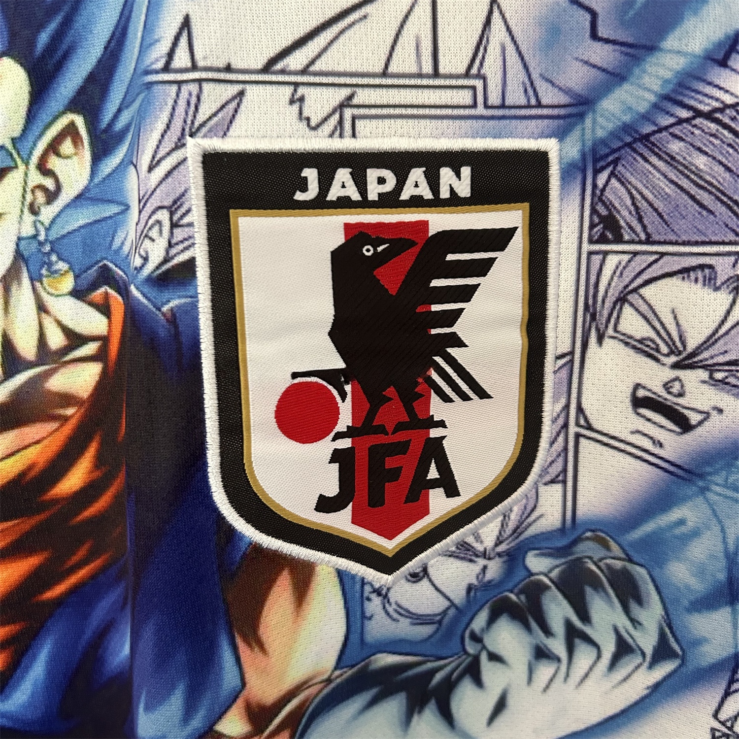 Japan 25-26 Blue Goku Black & White Background Special Jersey - Fans Version - Unitedfutballjersey