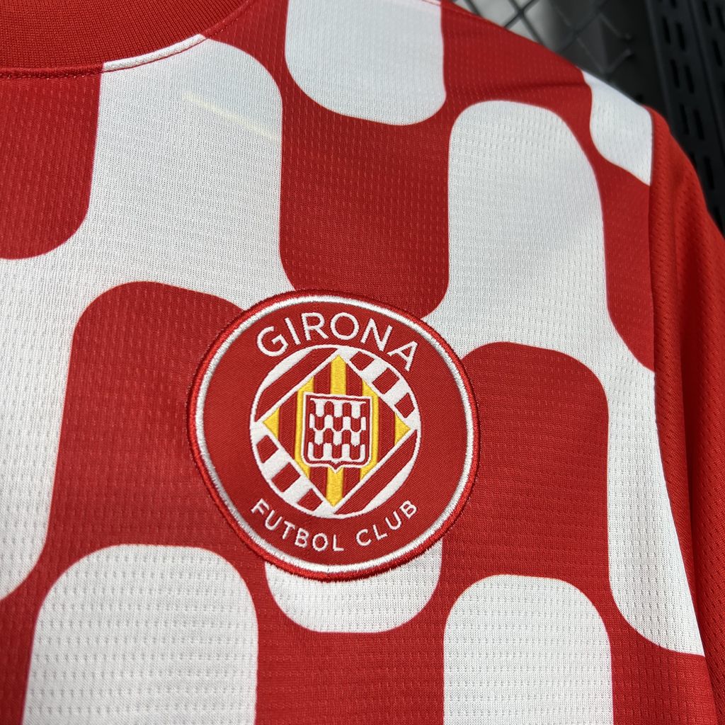Girona 24-25 Home Stadium Jersey - Fans Version - Unitedfutballjersey