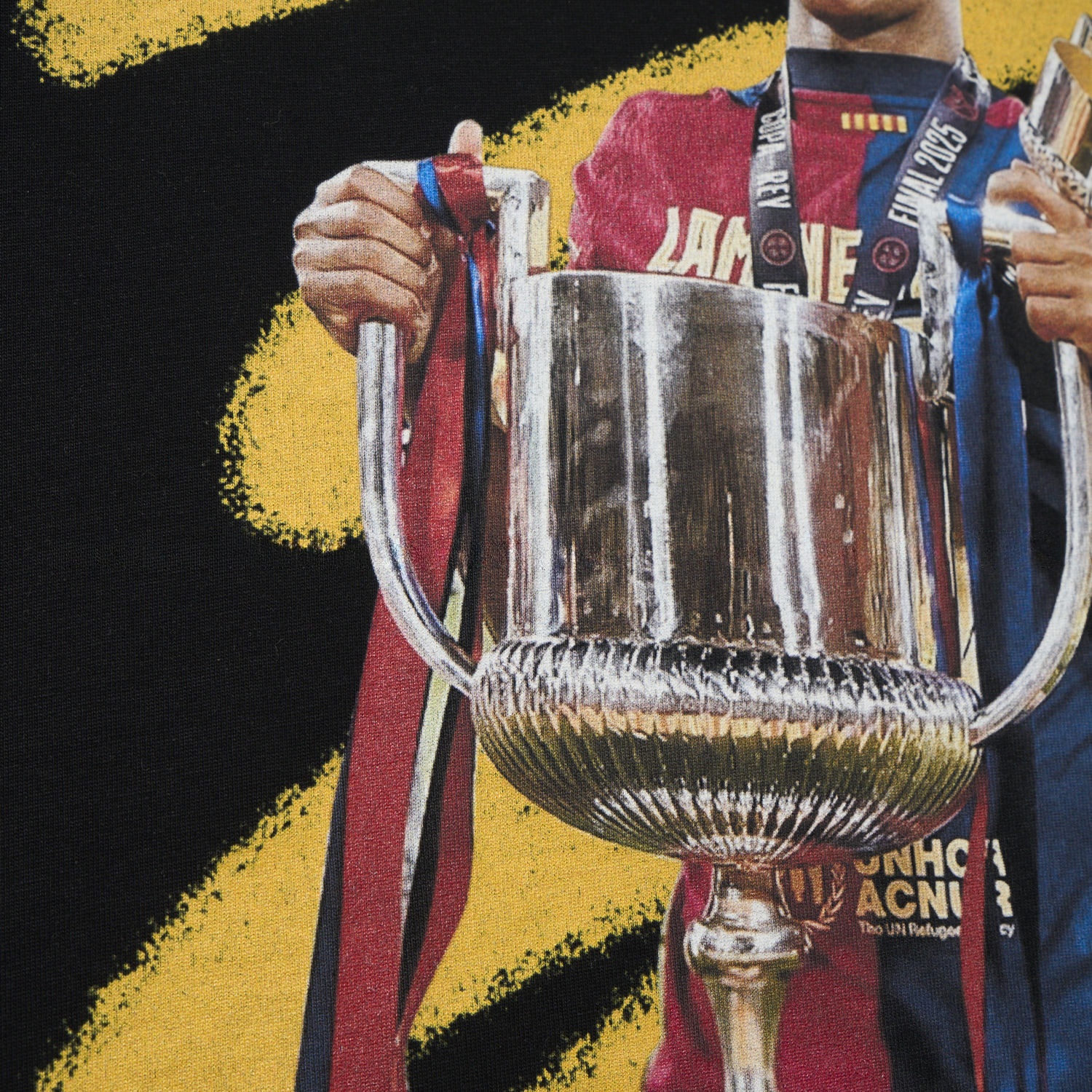 B.A.R.S.A Yamal Copa Del Rey Unisex Pure Cotton T-shirt - Unitedfutballjersey