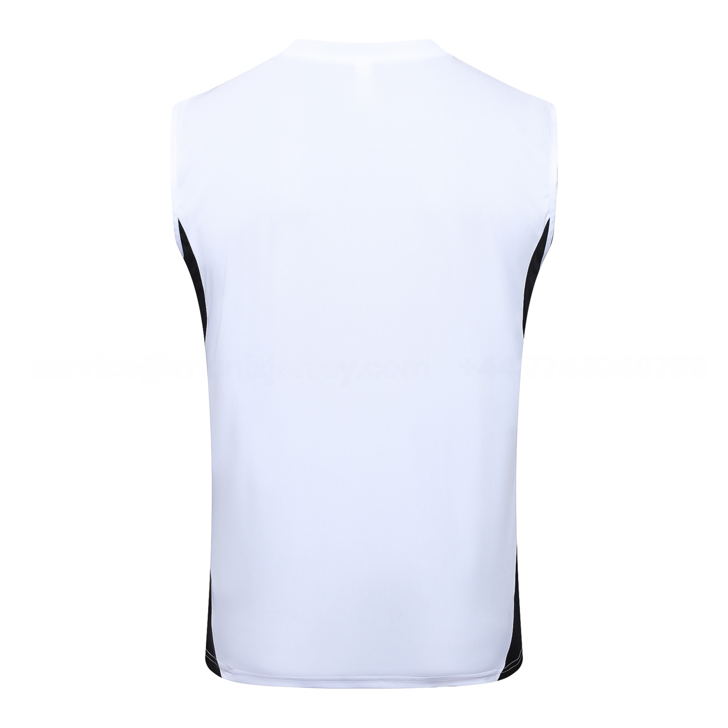 Liver.pool 25-26 Vest Training Set - White Vest & Black Shorts - Unitedfutballjersey