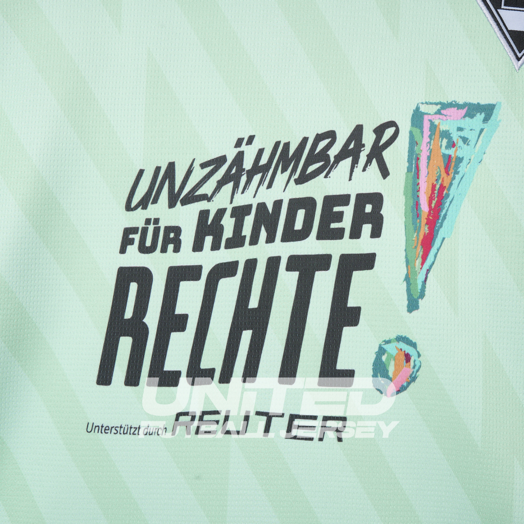 Borussia Mönchengladbach 24-25 World Children's Day Special Jersey - Fans Version - Unitedfutballjersey