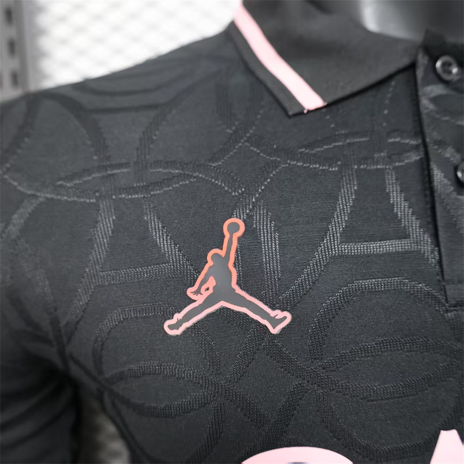 Paris Saint-Germain PSG 25-26 JD Black Special Jersey with Red Badge - Player Version - Unitedfutballjersey