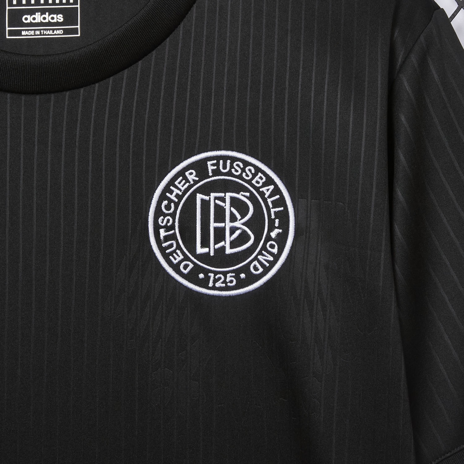 Germany 2025 Black 125-Year Anniversary Commemorative Edition Jersey - Fans Version - Unitedfutballjersey