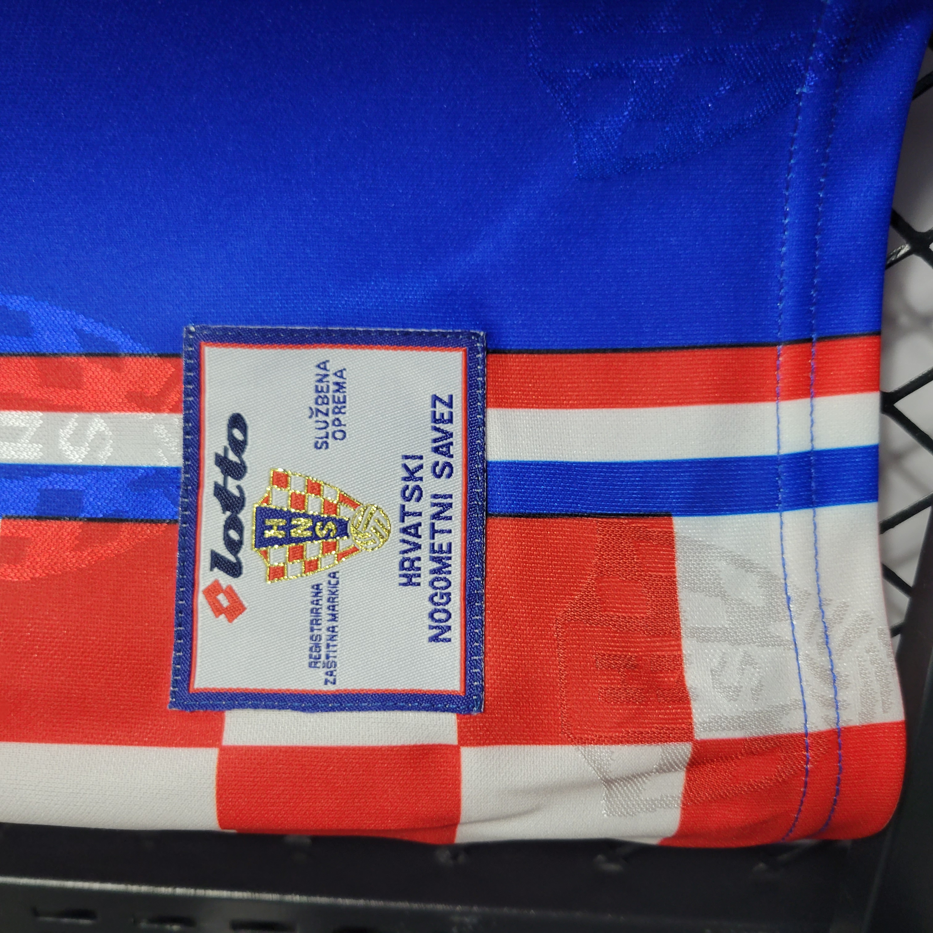 Retro Croatia 1998 Away Stadium Jersey - Unitedfutballjersey