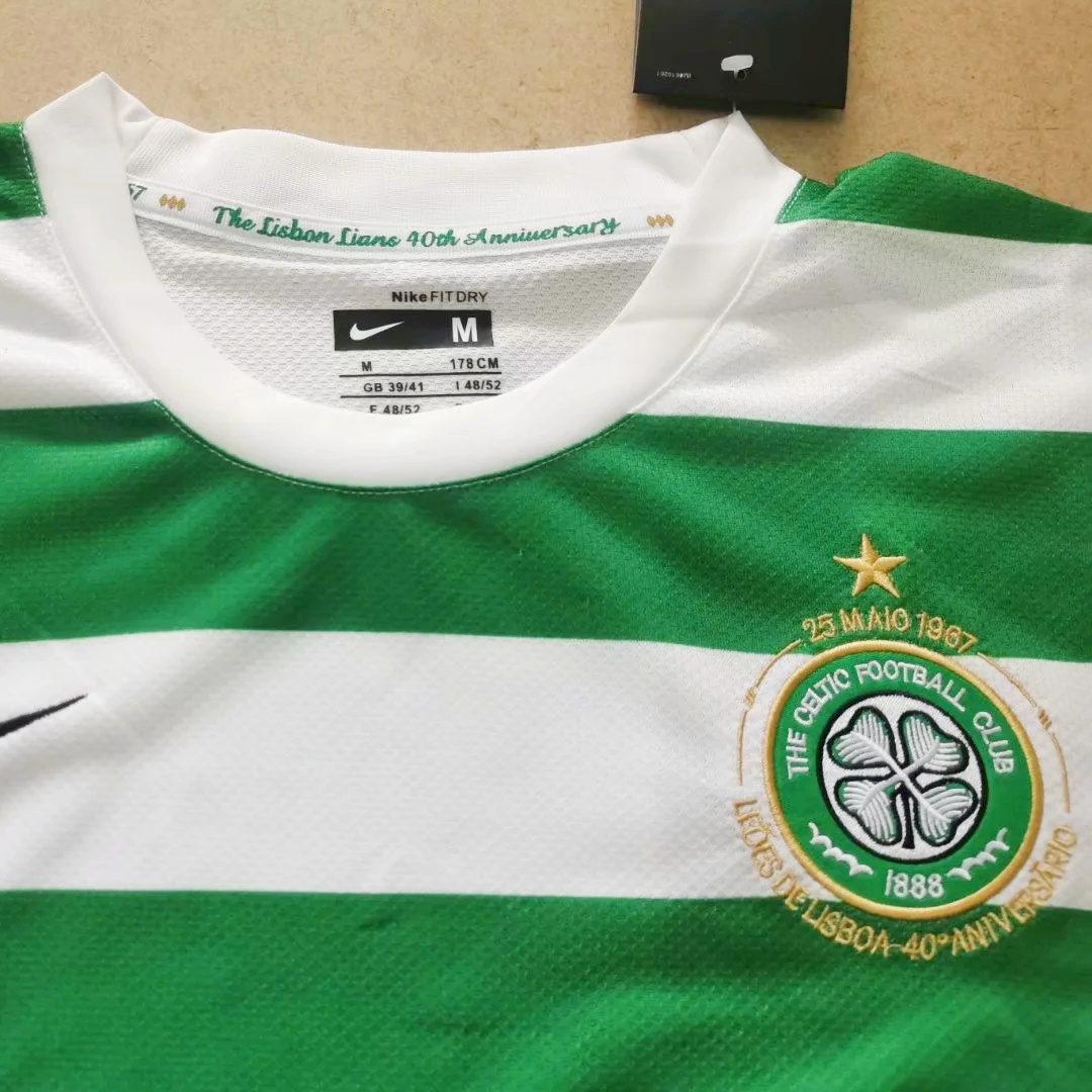 Retro Celtic 07-08 Home Stadium Jersey - Unitedfutballjersey
