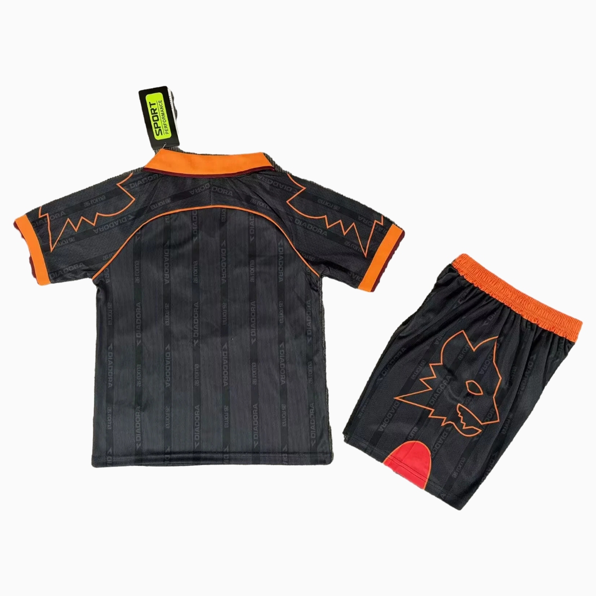 Retro Roma 1999-00 Third Kids Kit - Unitedfutballjersey