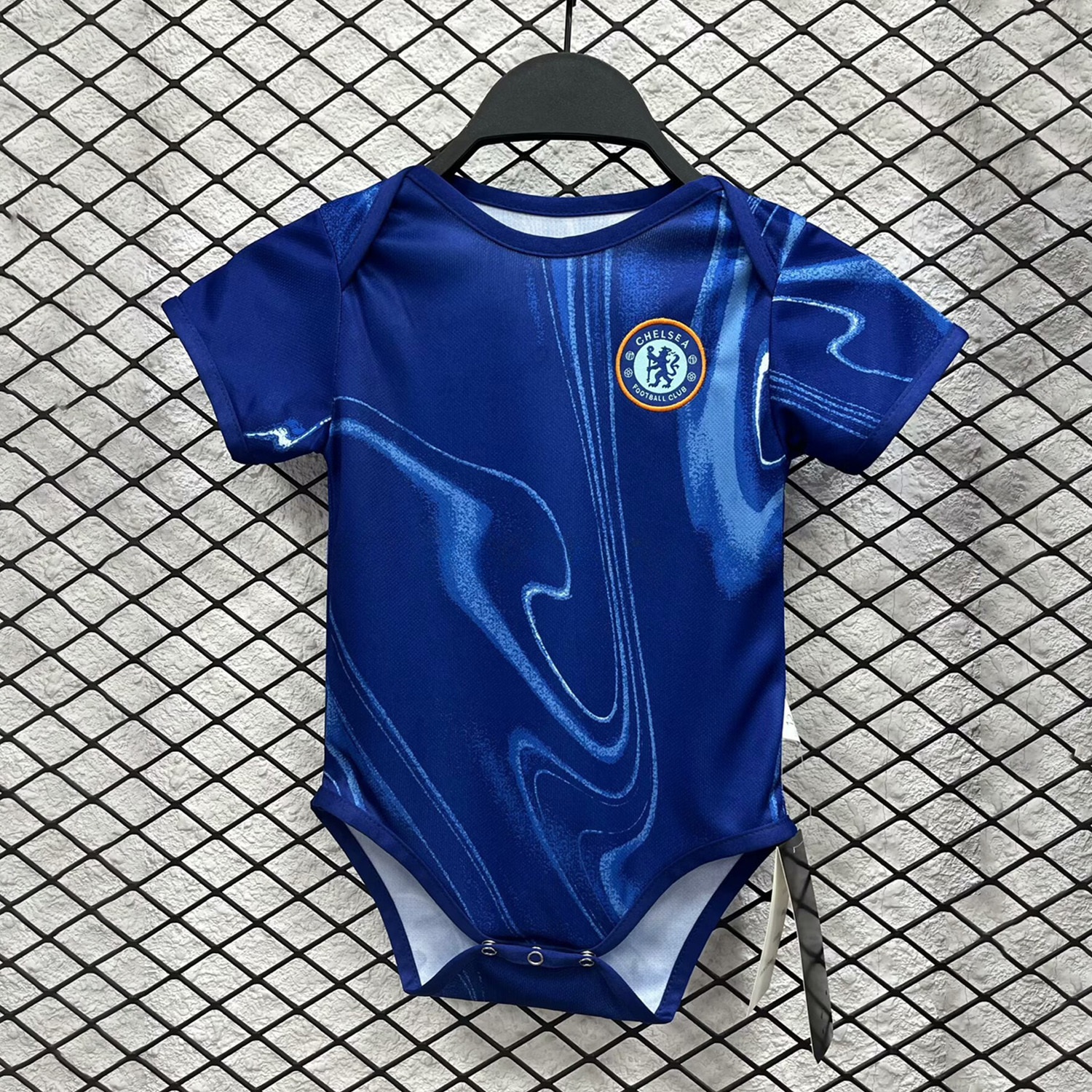 C.H.E.L.S.E.A 24-25 Home Baby Crawling Suit - Unitedfutballjersey