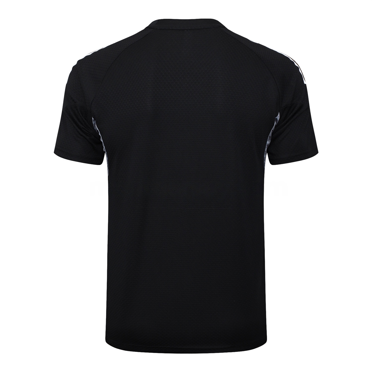 Real Madrid 25-26 Short-Sleeve Training Set - Black Top and Black Shorts - Unitedfutballjersey