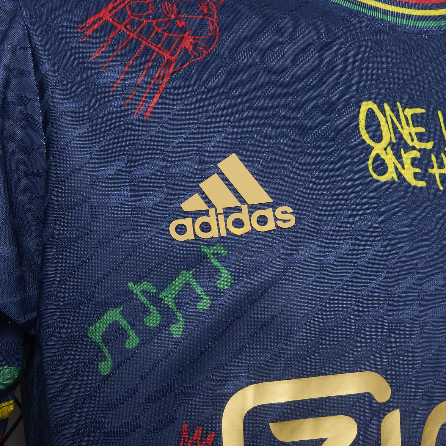 Ajax x B-O-B Marly 2025-26 40th Blue Special Edition Jersey - Player Version - Unitedfutballjersey