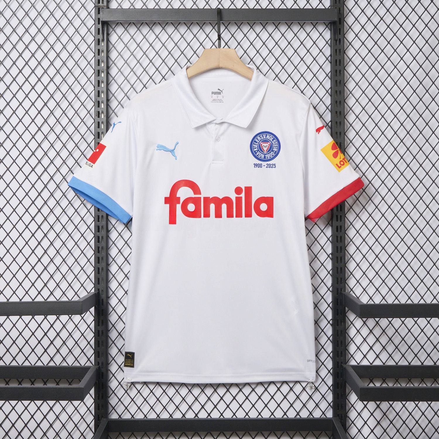 Holstein Kiel 2025 125th Anniversary Jersey - Fans Version - Unitedfutballjersey