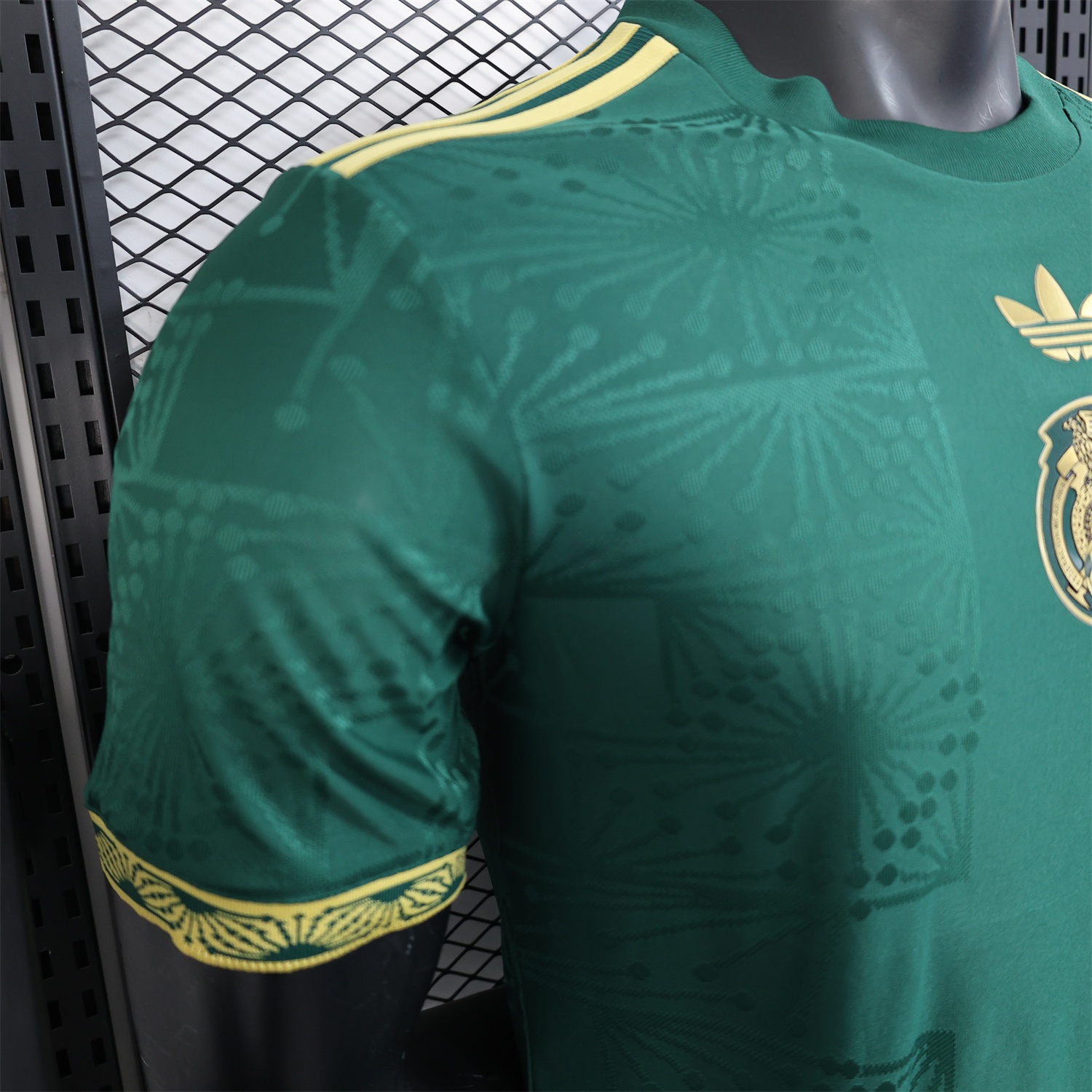 Mexico 2025 Gold Cup Special Edition Green Jersey - Player Version - Unitedfutballjersey