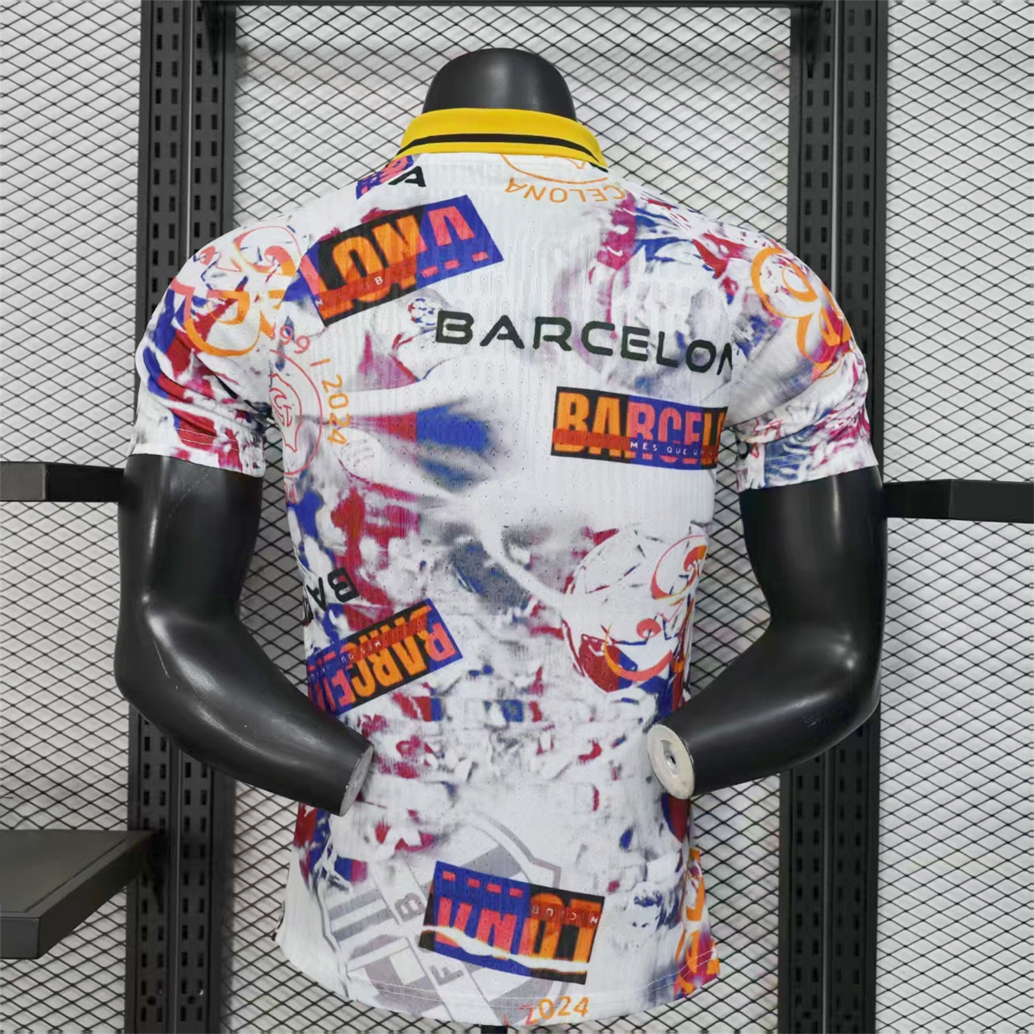 Barcelona 25-26 Team Logo Collection POLO Colorful Special Jersey - Player Version - Unitedfutballjersey