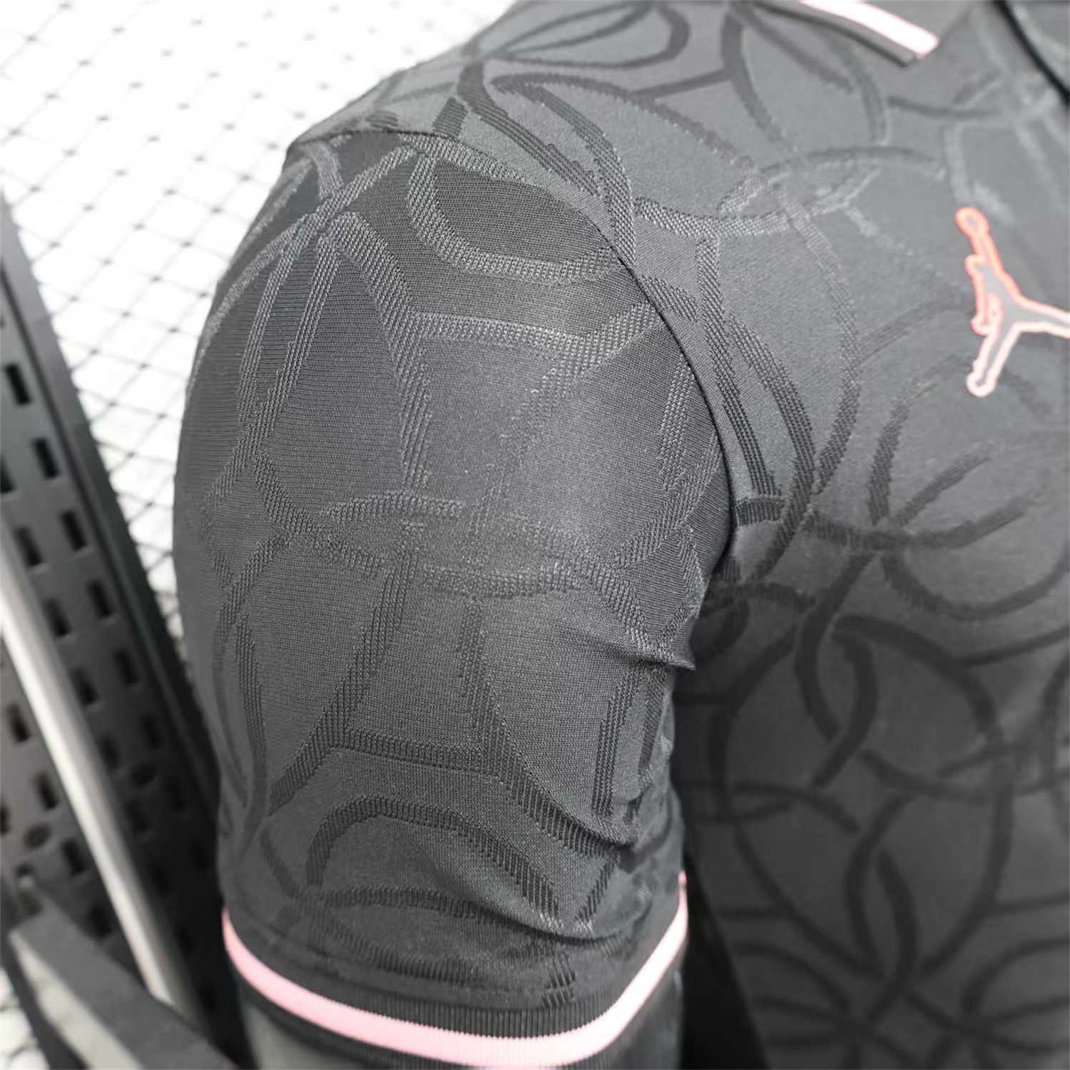 Paris Saint-Germain PSG 25-26 JD Black Special Jersey with Red Badge - Player Version - Unitedfutballjersey