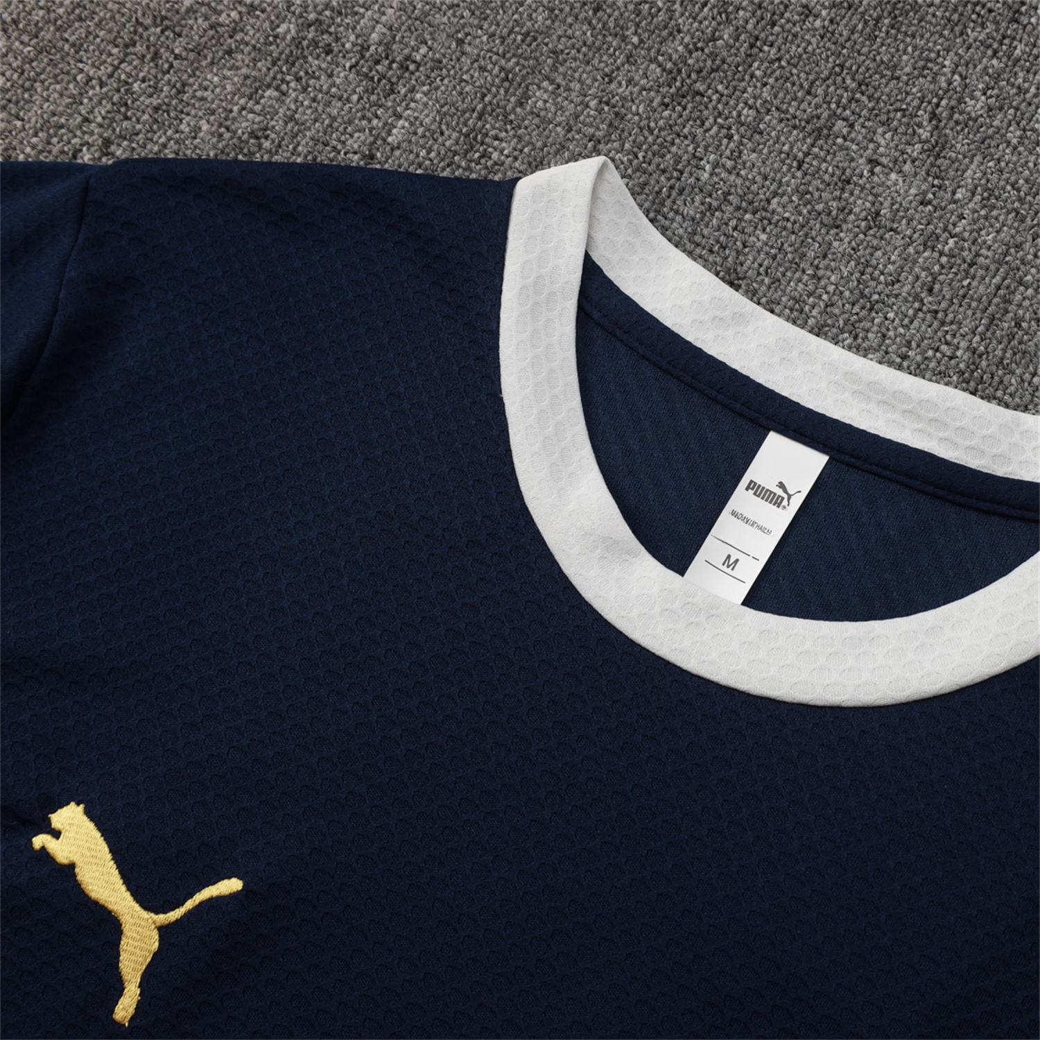 Portugal 25-26 Short-Sleeve Training Set - Deep Blue Top and Shorts - Unitedfutballjersey