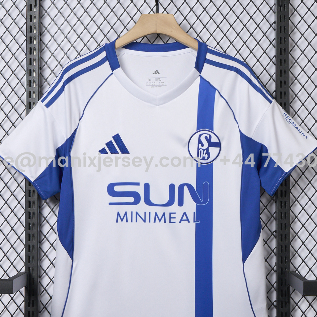 Schalke 04 25-26 Away Jersey - Fans Version - Unitedfutballjersey