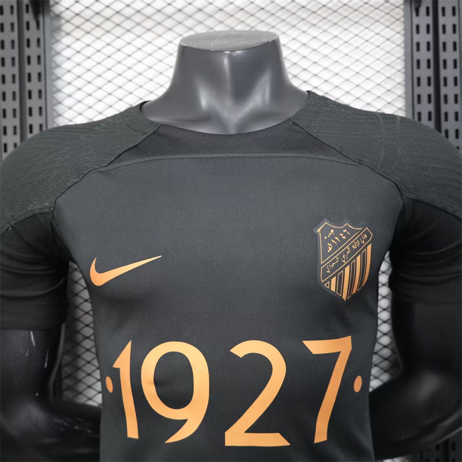 Al Ittihad Jeddah United 25-26 Golden 1927 Anniversary Black Jersey - Player Version - Unitedfutballjersey