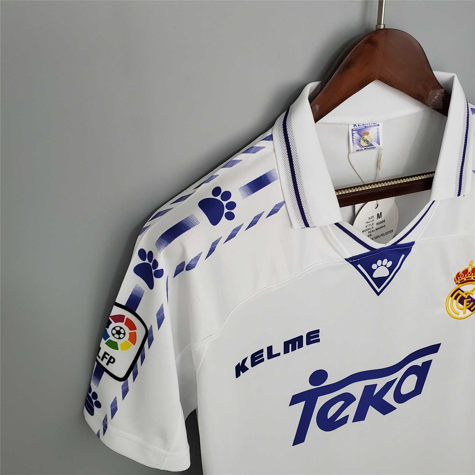 Real Madrid Retro 96-97 Home Stadium Jersey - Unitedfutballjersey