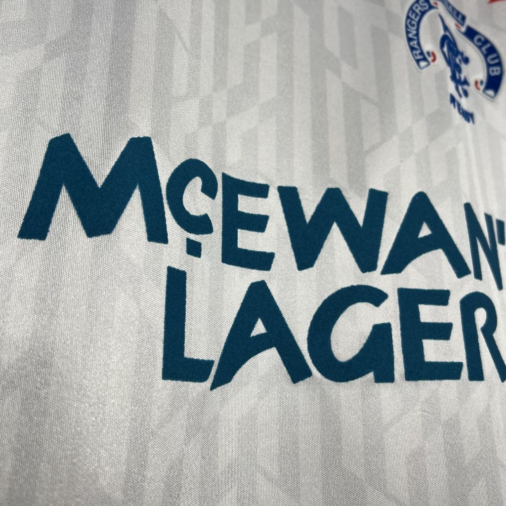 Retro Glasgow Rangers 1990-92 Away Jersey - Unitedfutballjersey