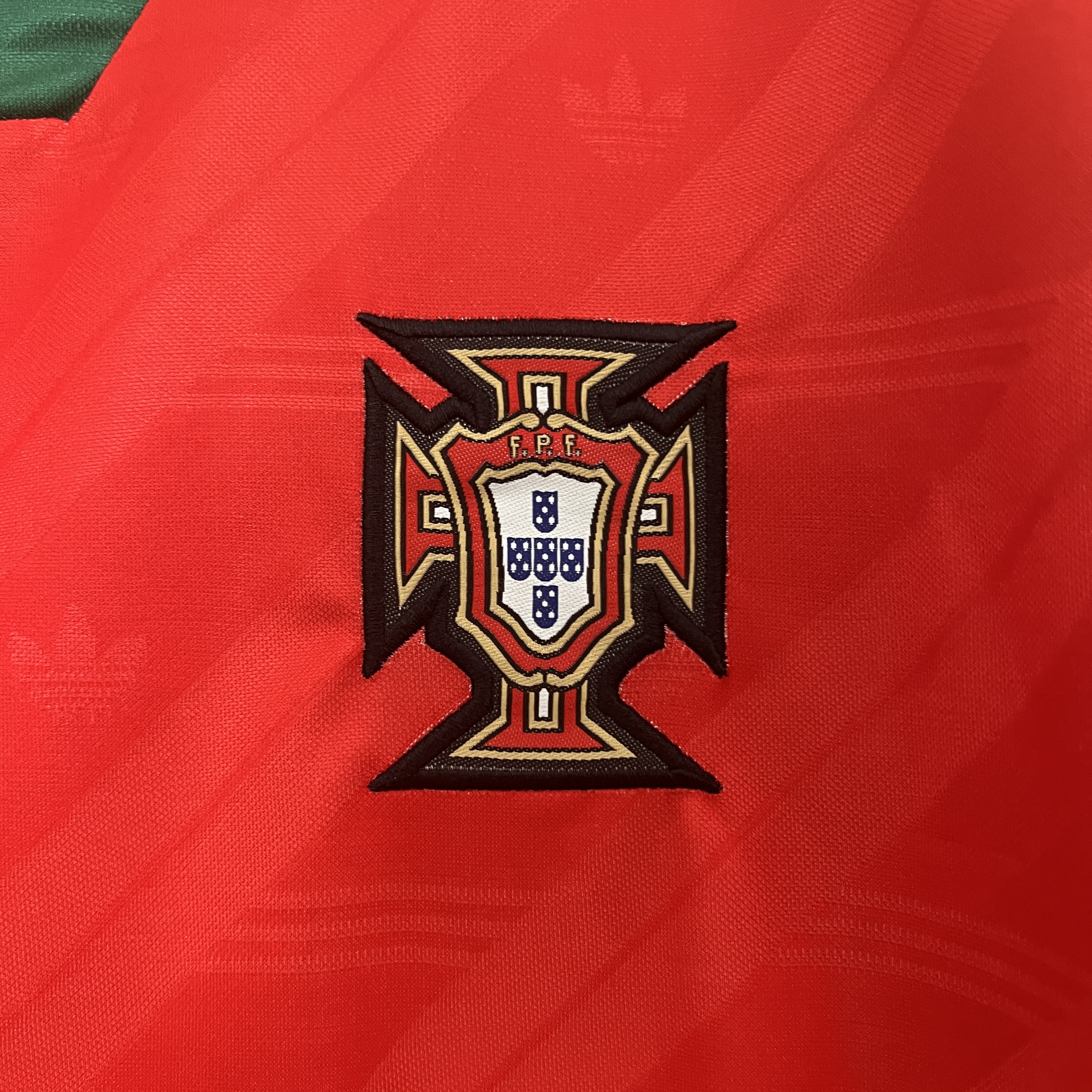 Retro Portugal 1992 Home Stadium Jersey - Unitedfutballjersey