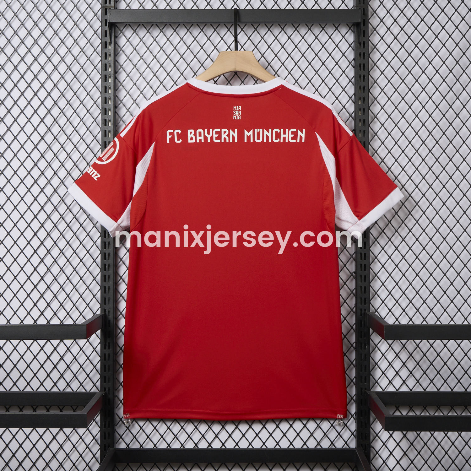 Bayern Munich 25-26 Pattern M Home Jersey(New Leaked Version) - Fans Version - Unitedfutballjersey