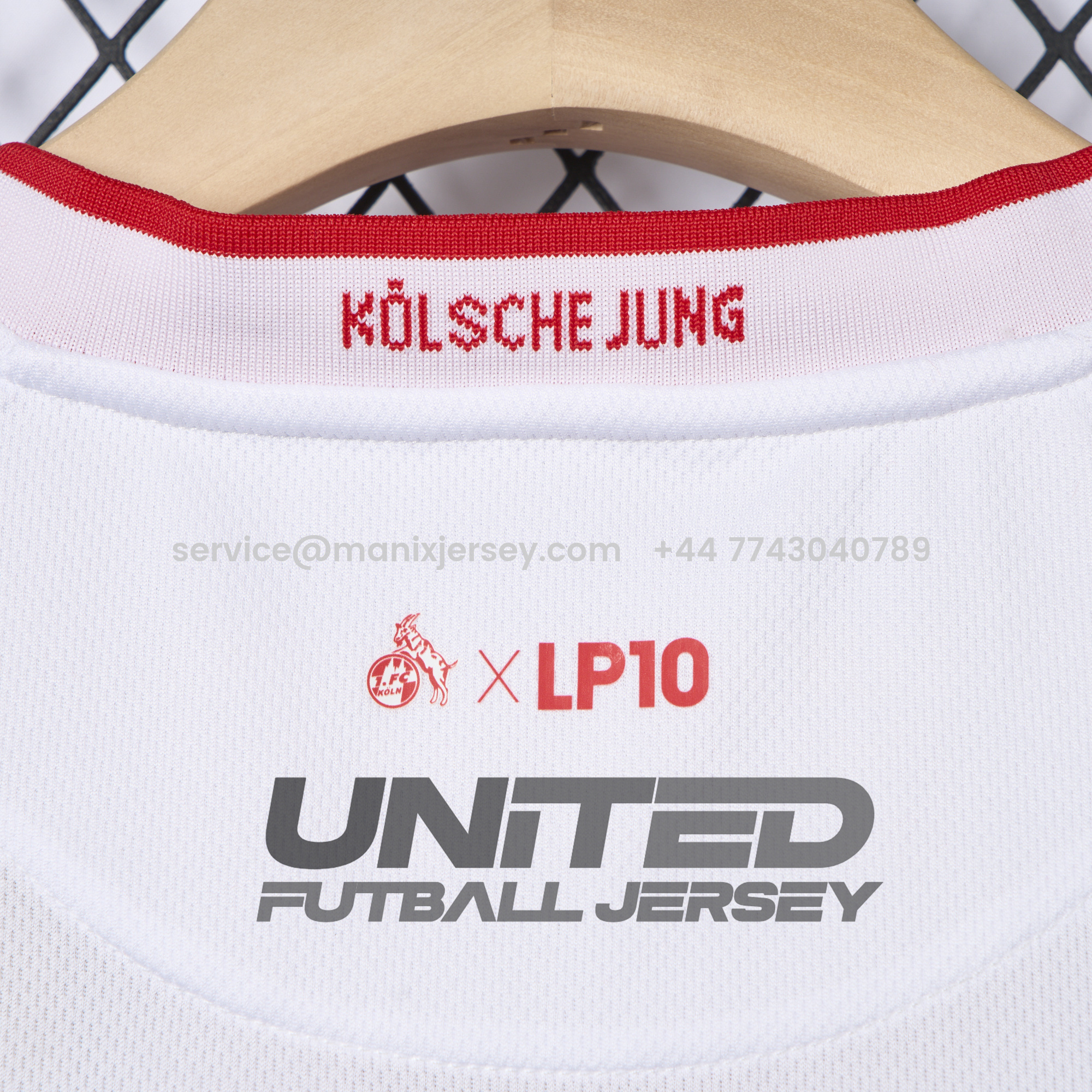 K-O-L-N 24-25 Podolski Special Edition Jersey - Fans Version - Unitedfutballjersey